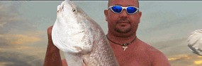 Texas fishing on Sargent Beach